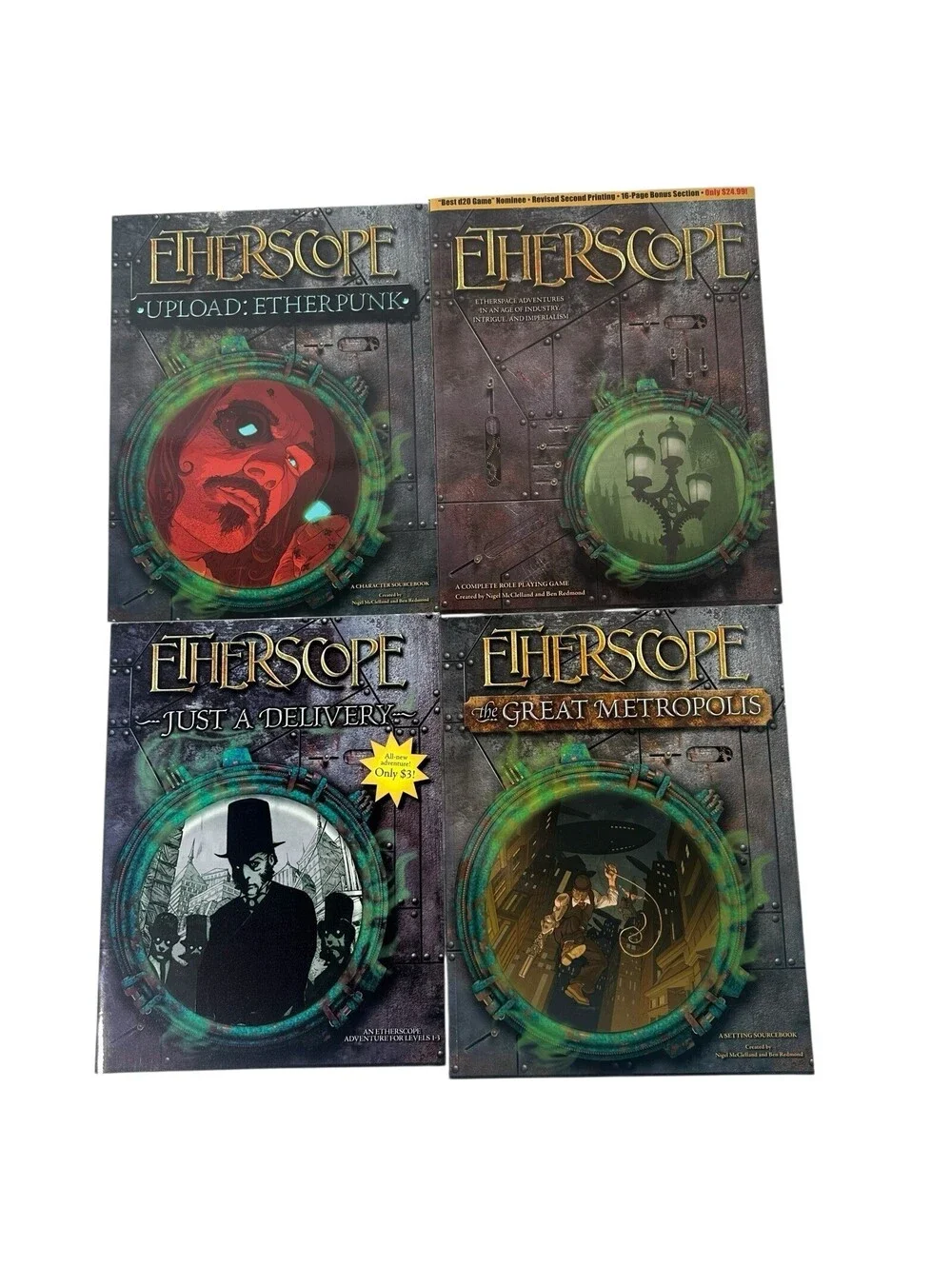 Goodman Games Etherscope RPG Book (4 Lot)
